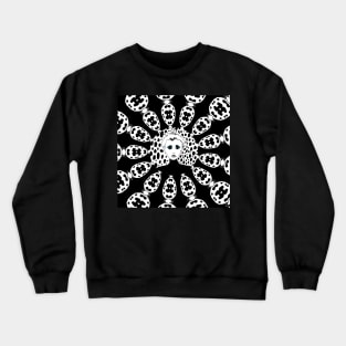 Sad Sally Kaleidoscope Crewneck Sweatshirt